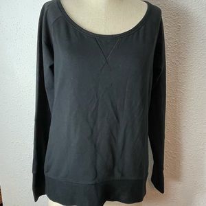 Lululemon women’s black crew neck blouse size 6